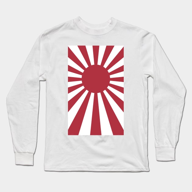 Japan Rising Sun Long Sleeve T-Shirt by PoizonBrand